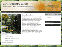 Tablet Screenshot of carterscountrycorner.com